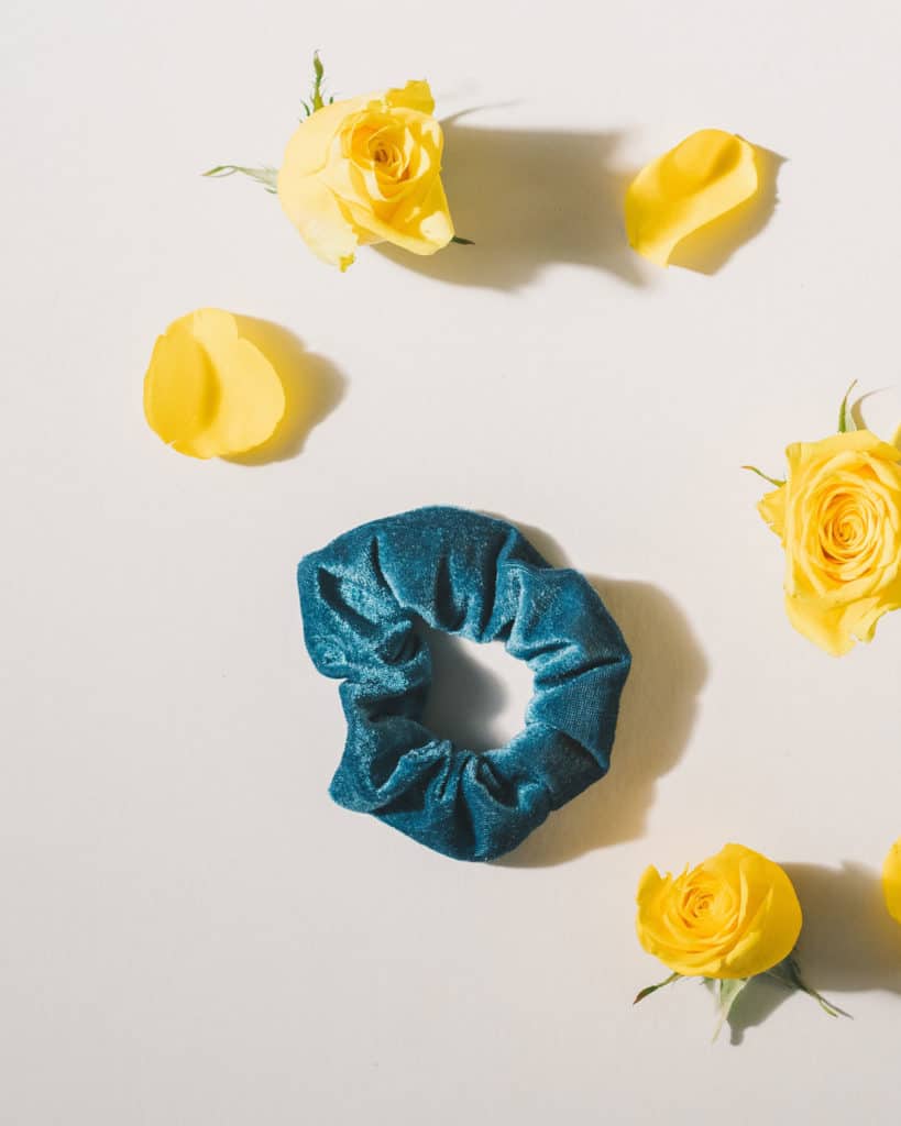 Chouchou pour cheveux ondulés, bouclés, frisés et crépus - Bouclette