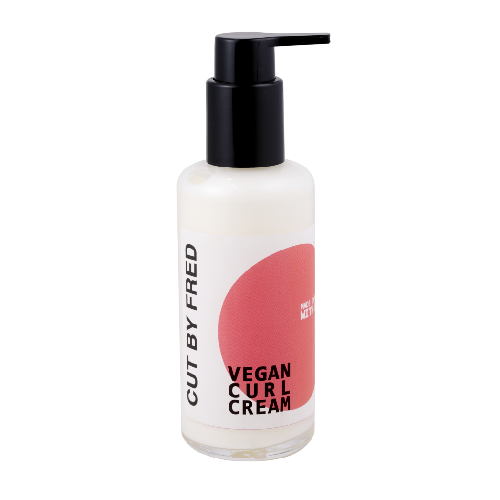 packshot du VEGAN CURL CREAM de Cut by Fred pour Bouclette.co