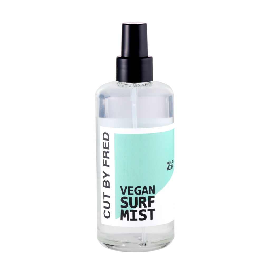packshot du VEGAN SURF MIST de Cut by Fred pour Bouclette.co