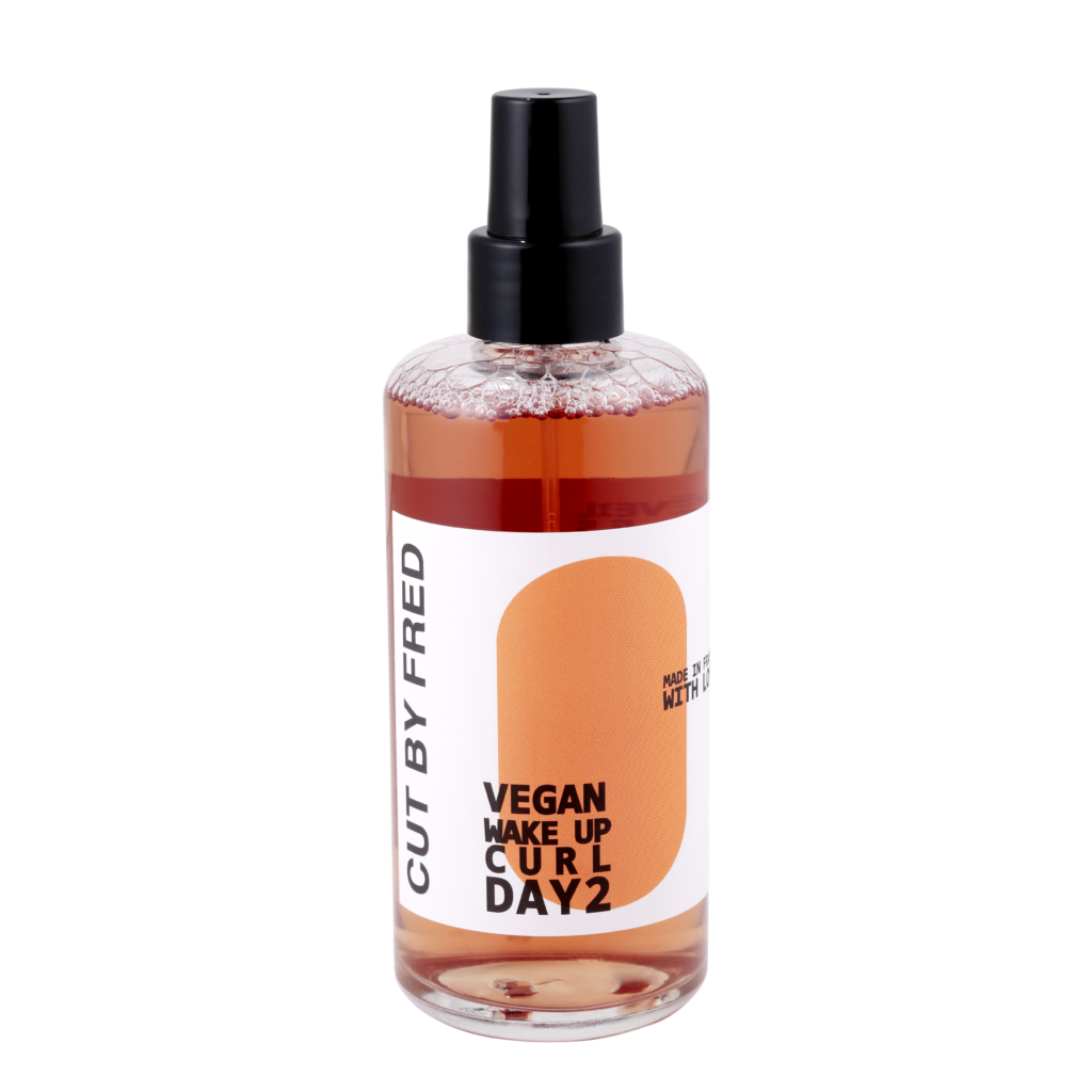 packshot du VEGAN WAKE UP CURL DAY 2 de Cut by Fred pour Bouclette.co
