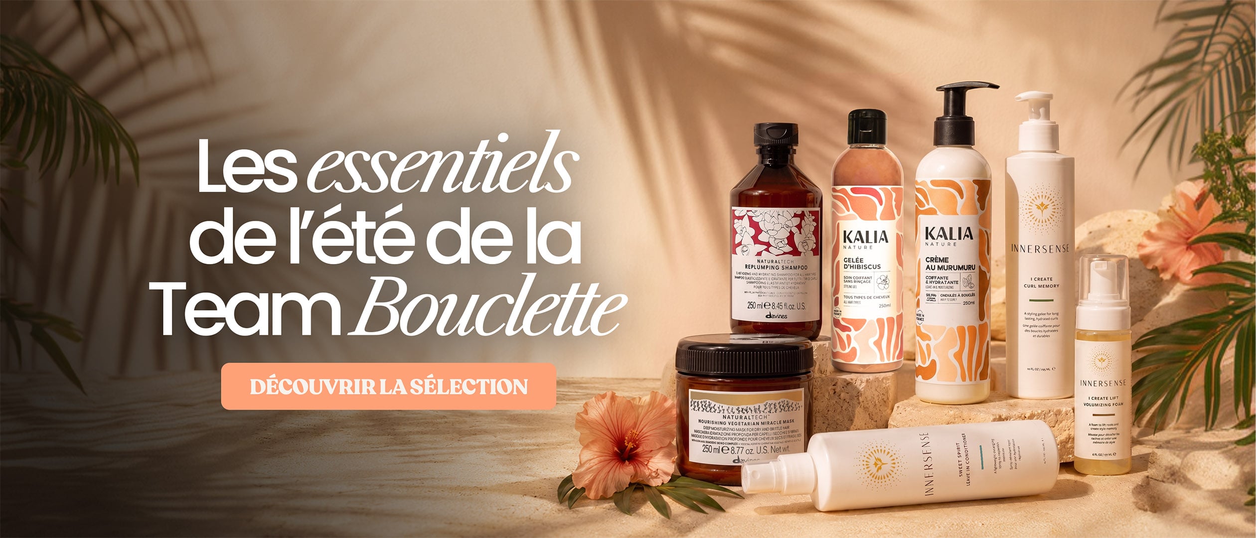 Les essentiels de l’été de la Team Bouclette